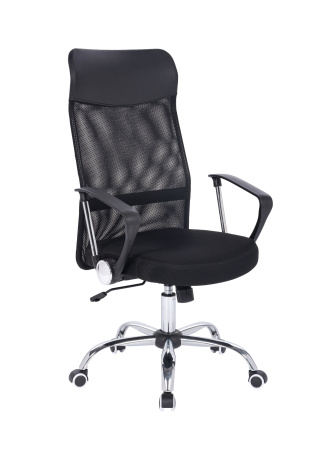 AL 781 Кресло офисное, ткань | сетка | экокожа (Черный)