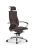 Кресло для руководителя Метта Samurai B2-10K - Infinity /Kc06/Nc06/K2cL/H2cL-3D(M06.B32.G11.W03) (Темно-коричневый)