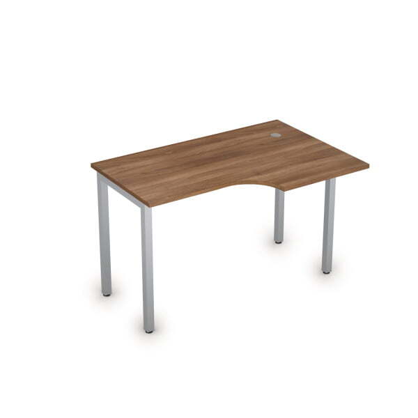 Стол письменный на металлокаркасе прав Стиль 2М.144 1200x800x750 (Шамони темныйСерый)