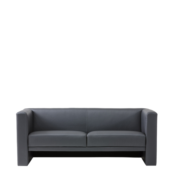 Диван офисный Визави (М-36) 2-х местный (Серый)