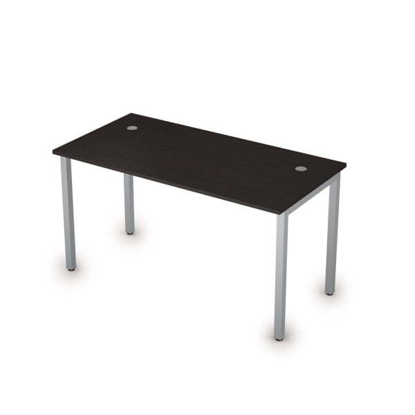 Стол письменный для персонала на металлокаркасе Стиль 2М.109 1400x700x750 (ВенгеСерый)