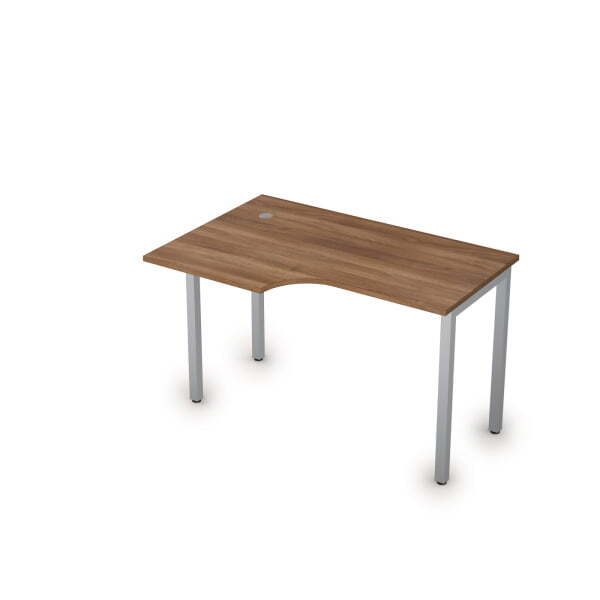 Стол письменный на металлокаркасе лев Стиль 2М.141 1200x800x750 (Шамони темныйСерый)