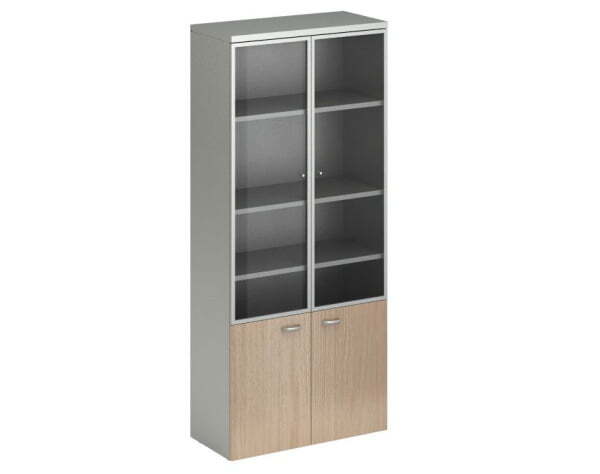 Шкаф комбинированный Flash FUSLS331 900x420x2069 (Дуб)