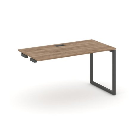 Стол-приставка к опорным элементам SN-4O.OPRS-014 (1580х700х750) (Дуб Табак/Металл Антрацит)