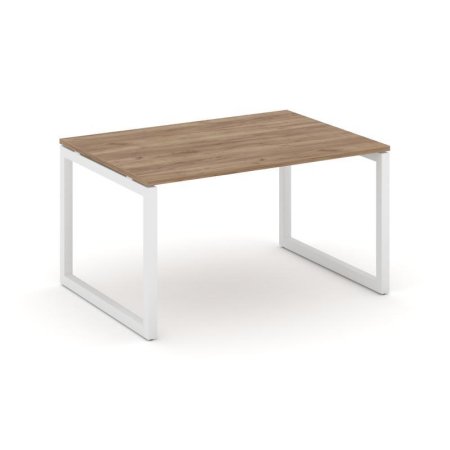 Стол переговорный SN-5O.SPRG-003.3 (1380х980х750) (Дуб Табак/Металл Белый)