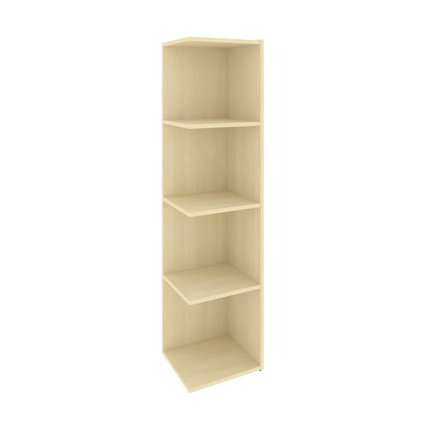 Модуль приставной 4 ячейки Locker Plus LK.PM-4 390x350x1593 (Клен)