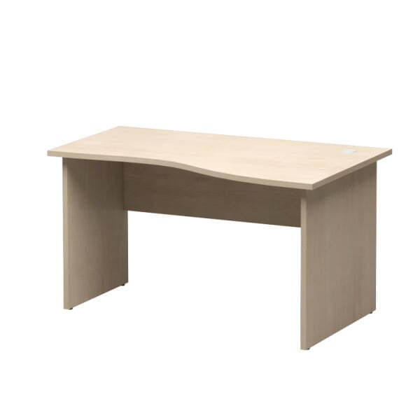 Стол правый Этюд Т20.10пр 1400x900x750 (Дуб Шамони светлый)