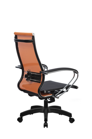 Кресло для руководителя Метта МЕТТА-9(MPRU)/подл.131/осн.001 (Оранжевый)