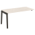 Наборный элемент рабочей станции на деревянных опорах Onix Wood OW.1.NRS-4.8 1580x800x750 (Тиквуд Светлый/Дуб Темный)