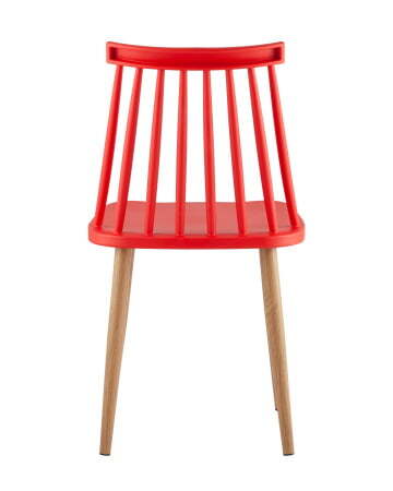 Стул Морган пластиковый красный (Стул пластиковый Морган красный)