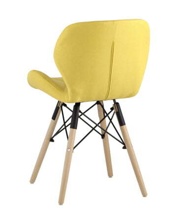 Стул Бон рогожка желтый (Стул Бон желтый)