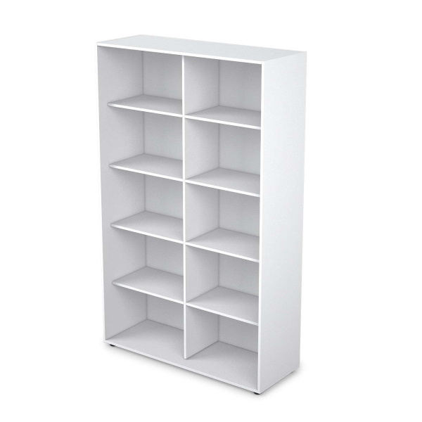 10ШК.015 Корпус шкафа купе (1200x434x1946) (Белый премиум)