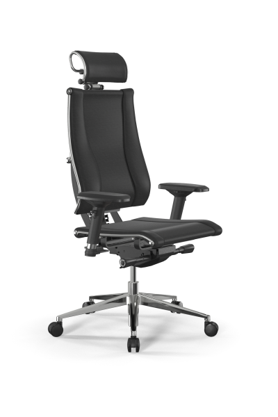 Кресло для руководителя Метта Y 4DF B2-17D - Infinity /Kc09/Nc09/D04P/H2cL-3D(M26.B32.G25.W03) (Черный)