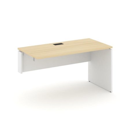 Стол-приставка к опорным элементам SN-D.OPRS-024(L) (1580х800х750) (Акация Лорка/Белый)