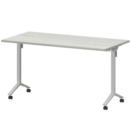 Стол мобильный складной Моби МБ25-140.70 1400x700x750 (Сосна винтер/Белый)