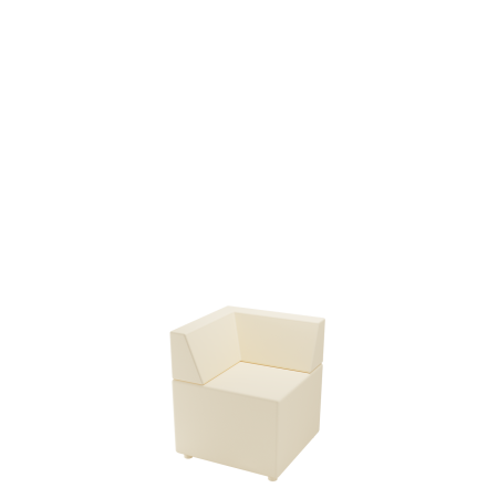 Угловой элемент Модуль (М-70) (спинка прямая 90 градусов) (Бежевый)