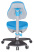 Кресло детское KD-2 светло-голубой TW-55 крестов. пластик (Голубой)