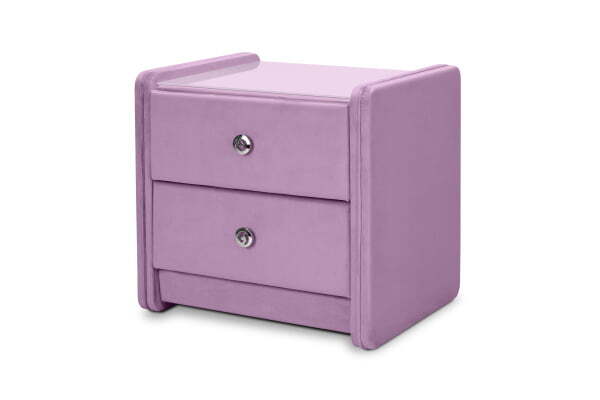 Тумба для спальни Lion (540x440x520) Пудровый (Пудровый)