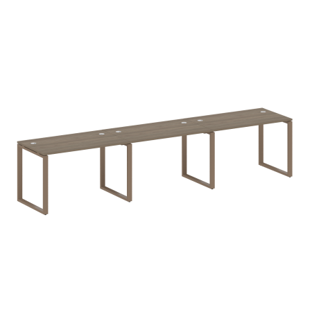 Рабочая станция Metal System Style БО.СМ-3.2 3600x720x750 (Вяз/Мокко металл)