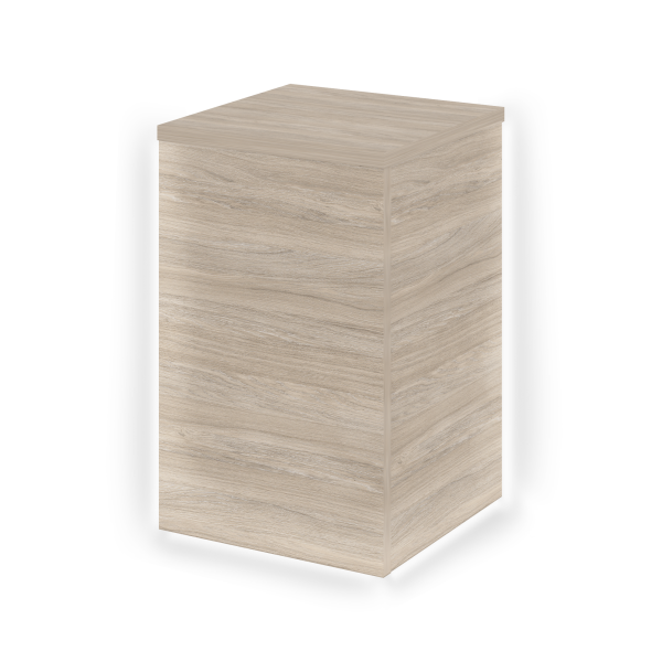 Накладка угловая высокая внешняя  с подсветкой левая для О.R-F.MU.VNEL Onix О.R-NU.V.VNE.SL 432x432x (Дуб Аттик)