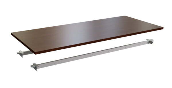 Столешница одинарная 160 Steel 11160 1600x700x25 (Дуб темный)