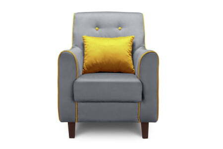 Кресло Muson (770x810x920) Серый (Серый)