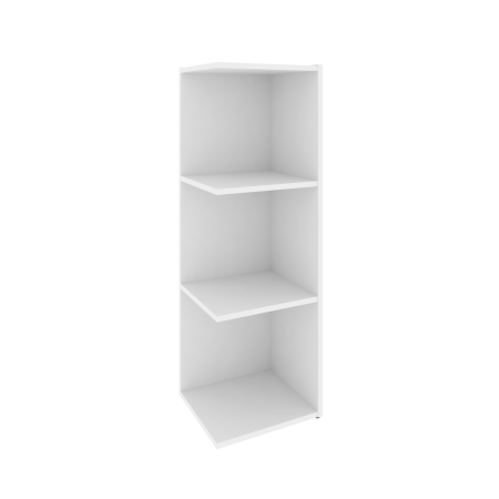 Модуль приставной 3 ячейки Locker Plus LK.PM-3 390x350x1203 (Белый бриллиант)