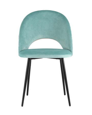 Стул Меган велюр с ромбами пыльно-голубой (Стул Меган пыльно-голубой)