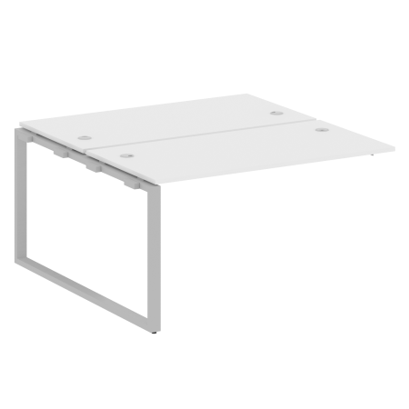 Проходной наборный элемент рабочей станции Metal System Style БО.ПРС-СП-2.3 1400x1475x750 (Белый/Серый металл)