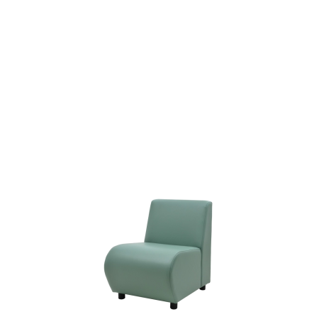 Кресло офисное Клауд (V-600) без подлокотников (Бирюзовый)