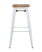 Стул барный TOLIX WOOD белый глянцевый (Стул барный Tolix белый глянцевый)