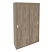 Шкаф-купе с полками Onix O.SHK-1.1 1200x420x1977 (Тиквуд Светлый)
