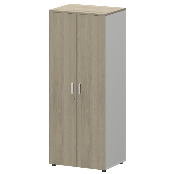 Шкаф для одежды Смарт СМШ-58-6ШД Тип2 792x594x1990 (Белый/Кронберг)