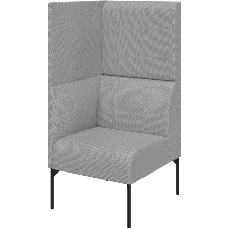 Диван Бридж. Модуль 1-местный правый высокий. (Модуль 1-местный правый высокий sweet_light_grey)