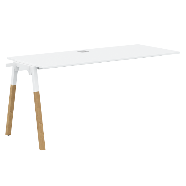 Элемент раб.станции Forta FIST 1567 1580x733x670 (Белый премиум)