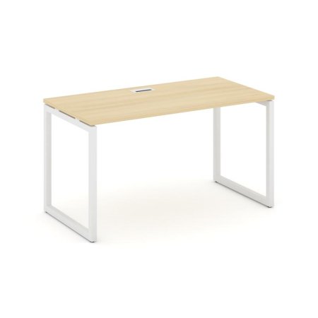 Стол письменный SN-4O.SP-021 (980х800х750) (Акация Лорка/Металл Белый)