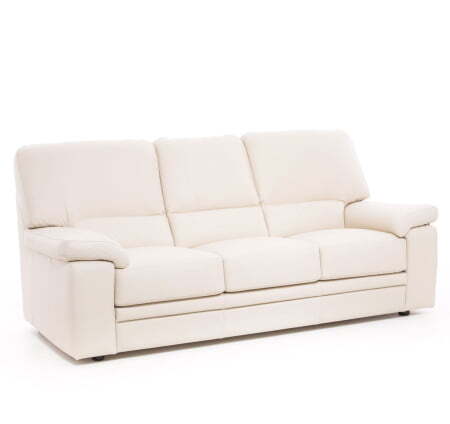 ELLA ДИВАН 3 МЕСТ.КОЖА (БЕЖЕВЫЙ)