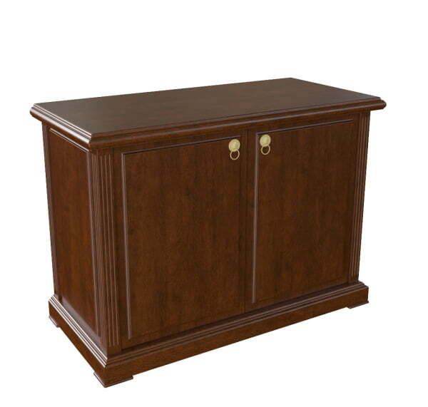 Креденция 2 двери Washington 29400 1170x550x840 (Темный орех)