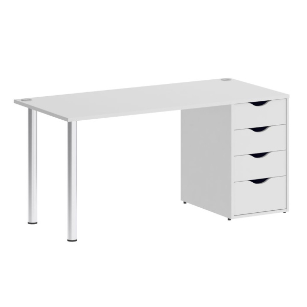 Стол письменный VR.SP-3-158.4 1580x720x750 (Белый)