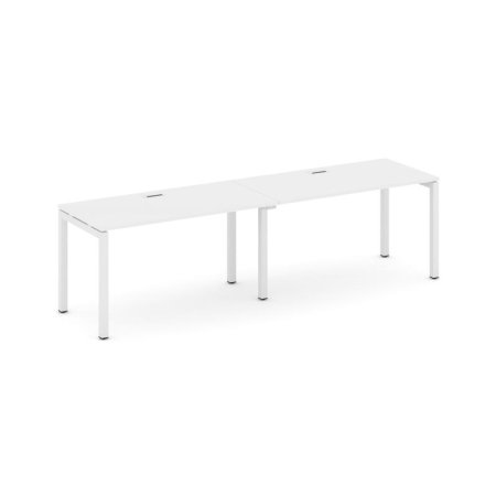 Рабочая станция 1 сторонняя SN-5P.ORS-003 (2760х600х750) (Белый/Металл Белый)