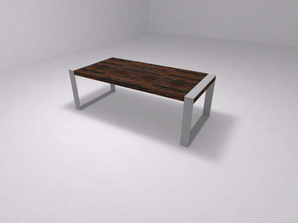 Стол для переговоров Brix BR.00.28 2200x1000x750 (Бежевый (акрил)Серый)