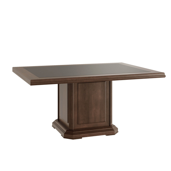 Элемент стола для переговоров центральный Ministry MNS29701 1650x1200x760 (Дуб шоколад)