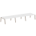 Рабочая станция на 6 рабочих места на А-образном м/к Metal System Style БА.СМ-6.5 5400x1475x750 (Дуб наварра/Серый металл)