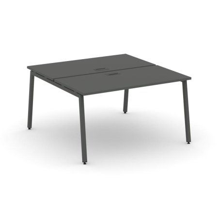 Рабочая станция 2-х сторонняя SN-4A.DRS-011 (980х1432х750) (Антрацит/Металл Антрацит)
