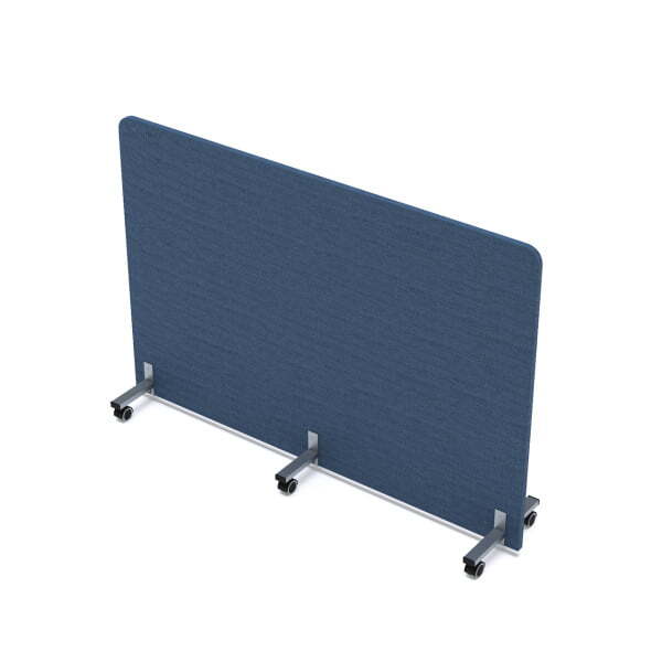 Акустическая мобильная перегородка SOFTOffice 011.МП.1611 1600x377x1100 (Denim)