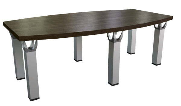 Стол для переговоров Blackwood 12701 2200x1200x770 (Венге/Серый металл)