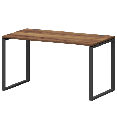 Стол на металлокаркасе Смарт СМС25-О-10К.73.Пр25 1000x730x750 (Таксония/Антрацит)