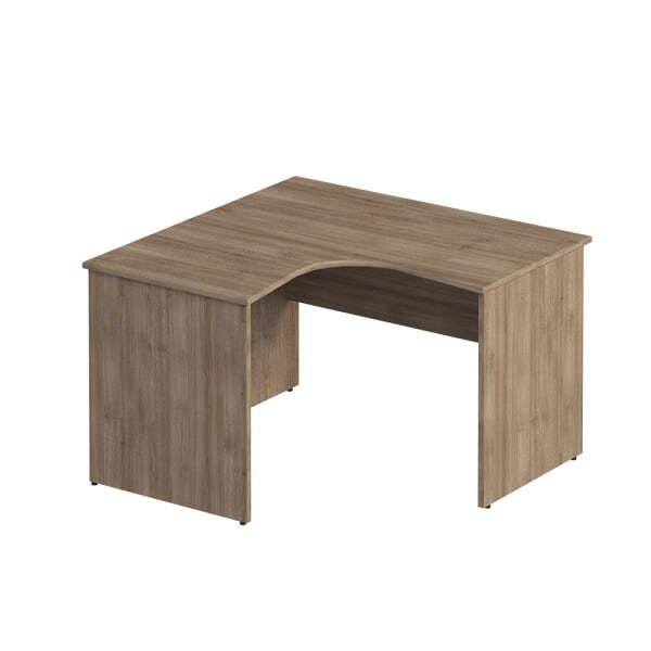 Стол эргономичный левый Комфорт К 136 1200x1200x750 (Дуб шамони темный)