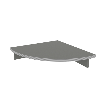 Подставка под монитор Riva А.ПМ-1 550x550x100 (Венге-Металлик)