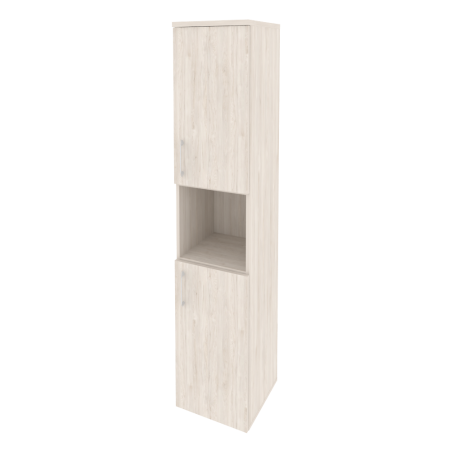 Шкаф высокий узкий правый Onix O.SU-1.5R 400x420x1977 (Денвер Светлый)
